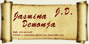 Jasmina Demonja vizit kartica